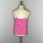 Tucker Khala‎ Cami Hot Pink Lace in Silk Crepe Small Photo 3