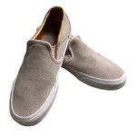 Vans Women's Beige Slip-On Sneakers, Size 7 Photo 8