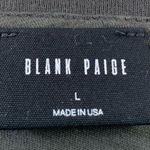 Blank Paige  Born to be Wild Gray/White T-Shirt Photo 1