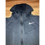 Nike Tech Fleece Windrunner Jacket Women's Large Black Zip Up Athletic cotton Photo 1