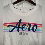 Aeropostale Sport Lightweight Soft Cropped T Shirt L NWOT Photo 1