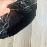 Coach Signature Stitch C Black Patent Leather Tote Bag, F19198 Photo 2