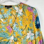 RD & Koko Floral Shirred Long Sleeve V Photo 2