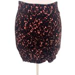 Ba&sh  Pear Noir Ruched Gauzy Mini Skirt sz 2 Photo 2