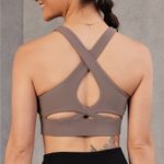 Fabletics Set of Three Sports Bras in Blue, White, and Gray Size 36 D/ DD Photo 6