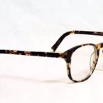 Warby Parker  DOWNING  EYEGLASSES ROUND TORTOISE FRAMES ONLY 242 48[]24 140 Photo 1