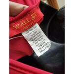 Boutique Wall St Women Red & Black Polyester Short Sleeve Round Neck Jumpsuits S Photo 6