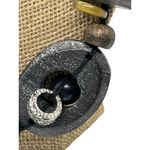 Chico's Chain Necklace Boho Wood Resin Hip Belt Chunky Adjustable 33" Photo 1