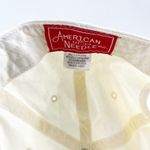 American Needle  Go Sports Embroidered Baseball Hat Cream Black Photo 4