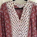 Veronica Beard Jesila Mixed-Paisley Mini Dress | L Photo 2