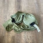 Hollister  Bikini Top Vacation Beach Swim Beach Olive Off Shoulder Photo 10