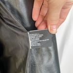 East 5th Black Genuine Leather Longline Boyfriend Leather Jacket Size Small Photo 11