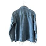 ZARA NWOT Denim Blue Long Sleeves Button Down Algodon SZ S # 1681 Photo 6