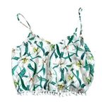 Missguided  Boho Festival Crop Top Sleeveless Floral 6 NWT Photo 0