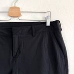 Athleta  Palisade Ankle Cropped Nylon Pant in Black Athleisure Travel Size 14 Photo 6