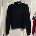 Copper Key π NWT Black Sweater with Pearl Collar Photo 3