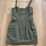 Cotton On Green 100% Cotton Cargo pocket Dress Photo 0