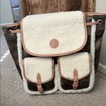 BEARPAW Camouflage Backpack with Shearling Accents Photo 0