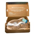 JAMBU & CO JBU Women’s Anne Taupe Shimmer Shoes – Size 8 (New with Box) Tan Photo 2
