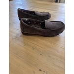 Skechers Womens Size 8 Chocolate Slip On Memory Foam Casual Shoes Leather Photo 1
