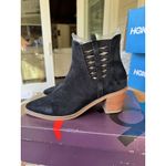 Bueno  Womens Veronika‎ Bootie Size EU 42 US 11 Black Suede Leather Ankle NIB Photo 2