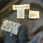 Newport News women's size 6 NWT halter v-neck black pinstripe tailored vest Photo 4