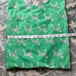 Baggu Green Tote Bag with Dog Print Photo 2