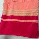 Magaschoni 100% Silk Peach Pink Shift Dress Sz 6 Colorblock Photo 11