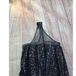 Free People Bodysuit Womens Medium Sequin Spark Party Event Concert 170/96A Photo 8