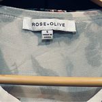 Women’s Rose Olive Blouse White Photo 1