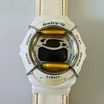 Casio  Baby-G White Replaceable Leather Strap Watch BGM-101 Photo 1