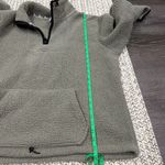 PINK - Victoria's Secret Victoria Secret PINK Green Sherpa 1/4 Zip Jacket Photo 11