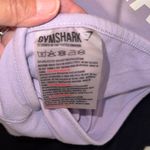 Gymshark  Purple Sleeveless Hooded Crop Sweatshirt Photo 7