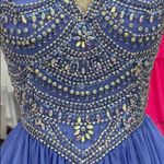 Samantha Blake pageant gown Blue Size 0 Photo 0