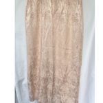 Jessica McClintock Vintage Victorian Blush Pink Silk Slip Skirt Brocade Bridal Photo 0