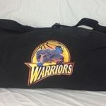 Retro Golden State Warriors Thunder Duffel Bag Travel Photo 0