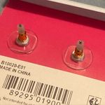 Betsey Johnson  Crystal Flower Earrings Photo 3