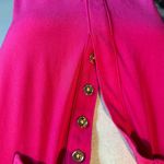 Jones New York Signature Pink Collared Cap Sleeve Blouse Photo 4