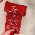 Oscar de la Renta beige ruffle tank top Photo 1