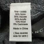 Naked Princess Wool Cashmere Blend Knit Shawl Collar Cardigan Duster Grey Small Gray Photo 3