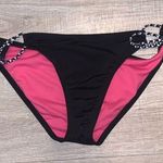 Arizona Jeans  black pink side tie bikini swimsuit bottom Photo 0