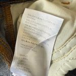 Pilcro Women's High Rise Carpenter Jeans 27 Blue Relaxed Straight Raw Hem Denim Photo 6