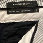 Club Monaco  Navy Linen Blend Wide Leg Pants Size 6 Photo 11