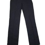 Everlane  Stretch Ponte Knit Skinny Pants Size Small Charcoal Gray Black Side Zip Photo 0