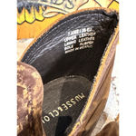 Musse & Cloud  Anthro Tan Netflix Perforated Leather Bootie Size 7 Festival Boho Photo 12