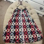 Body Central Y2K Geometric Halter Dress Photo 12