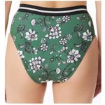 Sanctuary  CACTUS GREEN Floral Balinese High Waist Bikini Bottom XL Photo 1