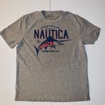 Nautica Sport Fishing Marlin Grey T-Shirt Photo 0