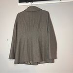 London Fog  Peacoat Coat Gray Grey Wool Blend Size Large Single Breasted Photo 4