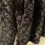 Simply Southern Women's Sherpa Style Faux Fur Pullover Jacket Black Size XXL Photo 6